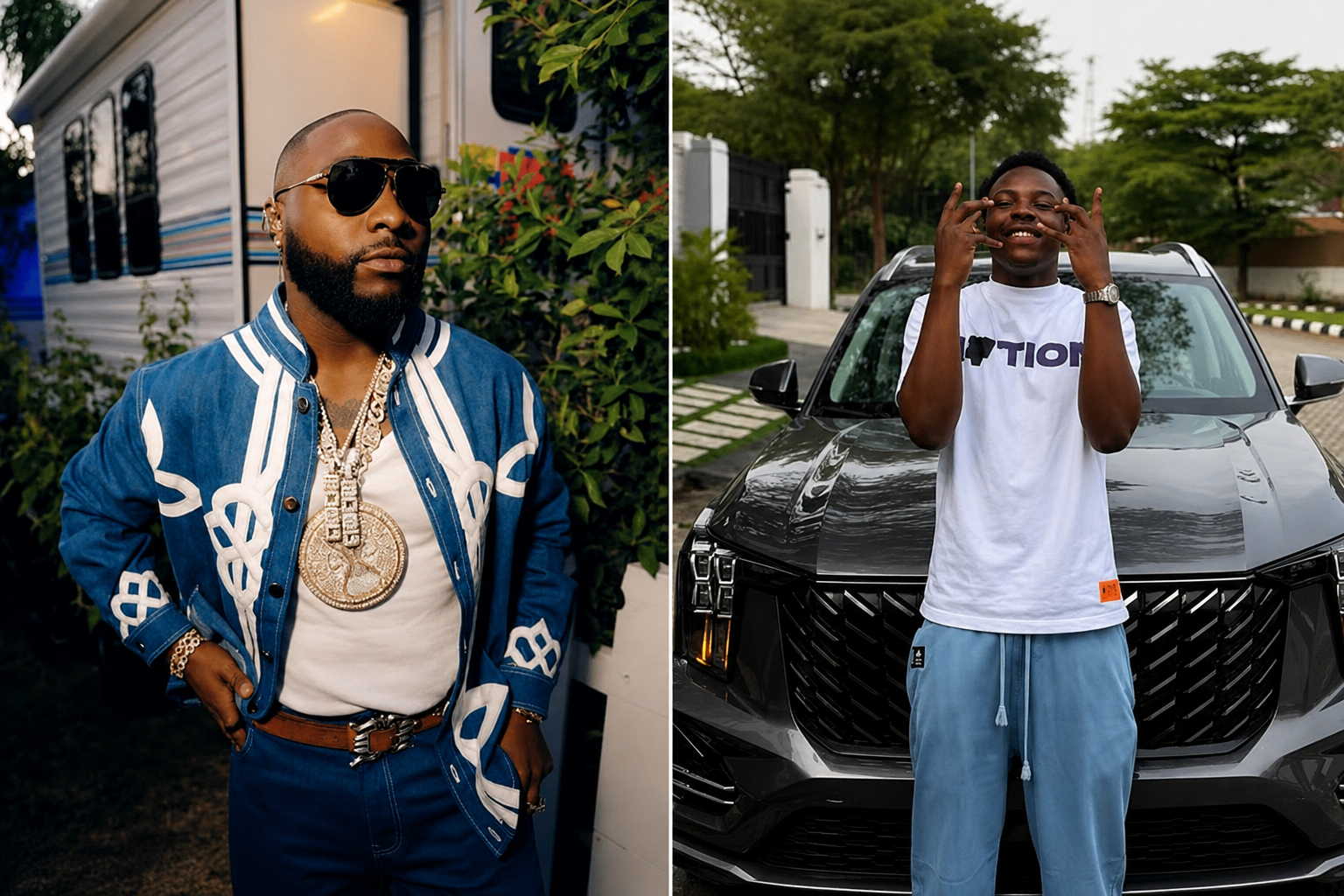 davido gives streamer car