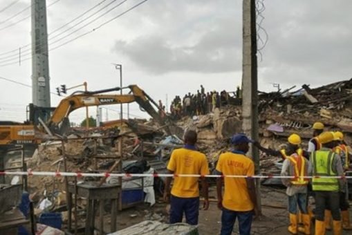 lagos shopping mall collapse
