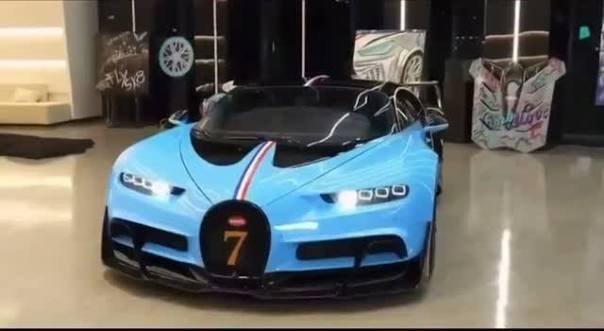 burna boy custom bugatti