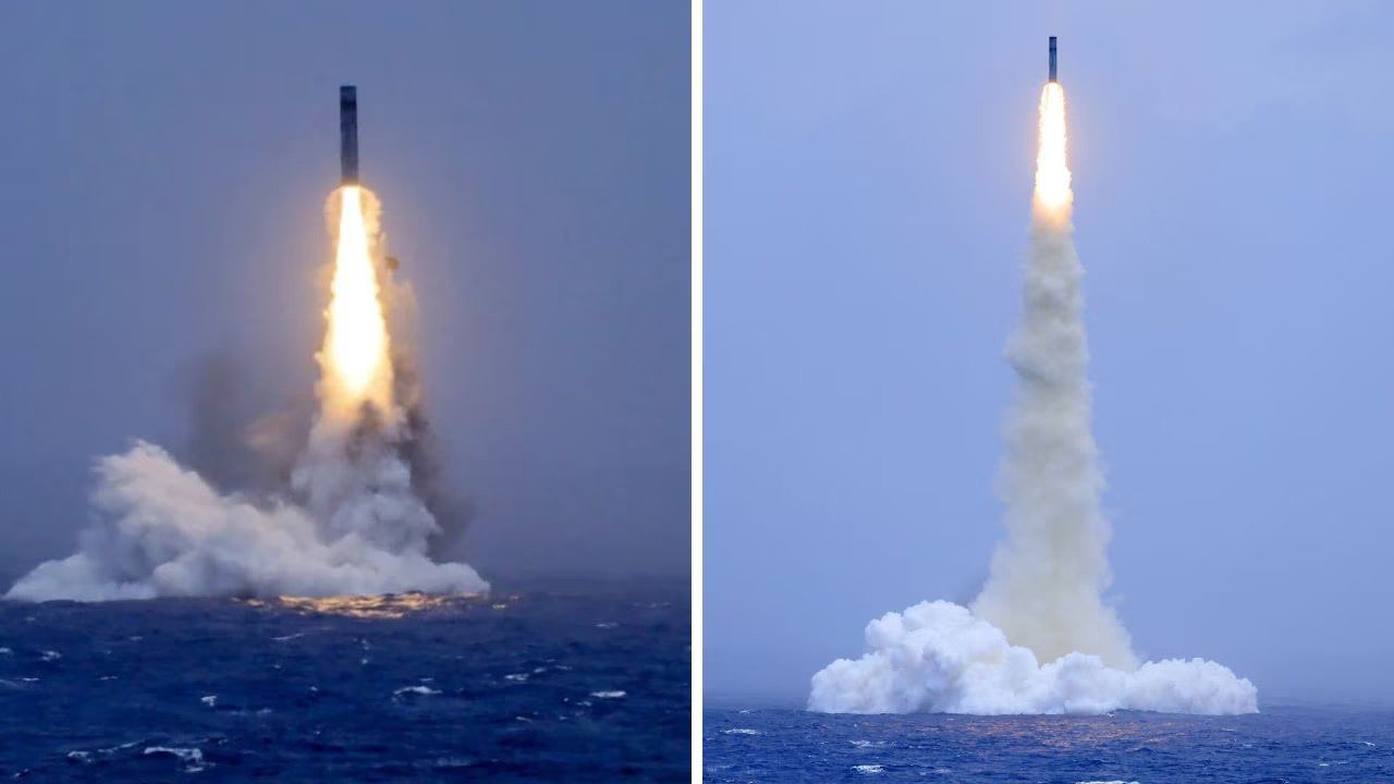 china launches missile test