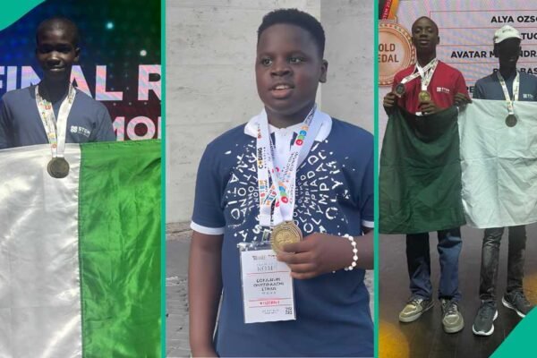 nigerian boys win olympiad gold medals