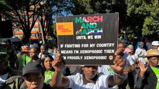 sa xenophobia protests