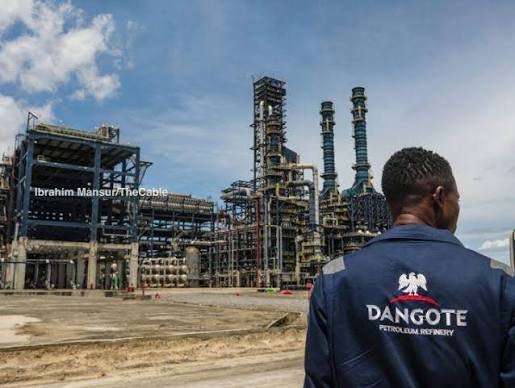 dangote refnery petrol imports
