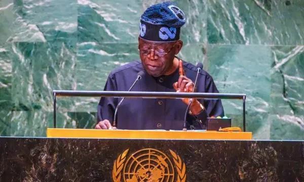 tinubu speak at unga