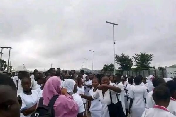 jalingo nursing students protest