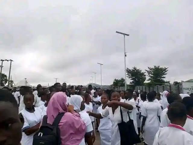 jalingo nursing students protest