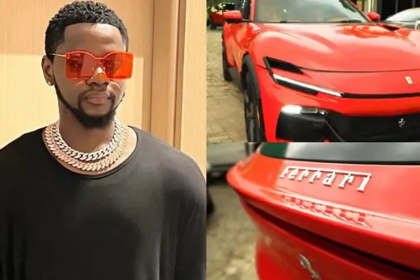 kizz daniel ferrari purosangue